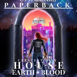 Crescent City House of Earth and Blood Page Overlay For US STANDARD PAPERBACK | Crescent City Merch, Bookish Merch, Fantasy Book Art