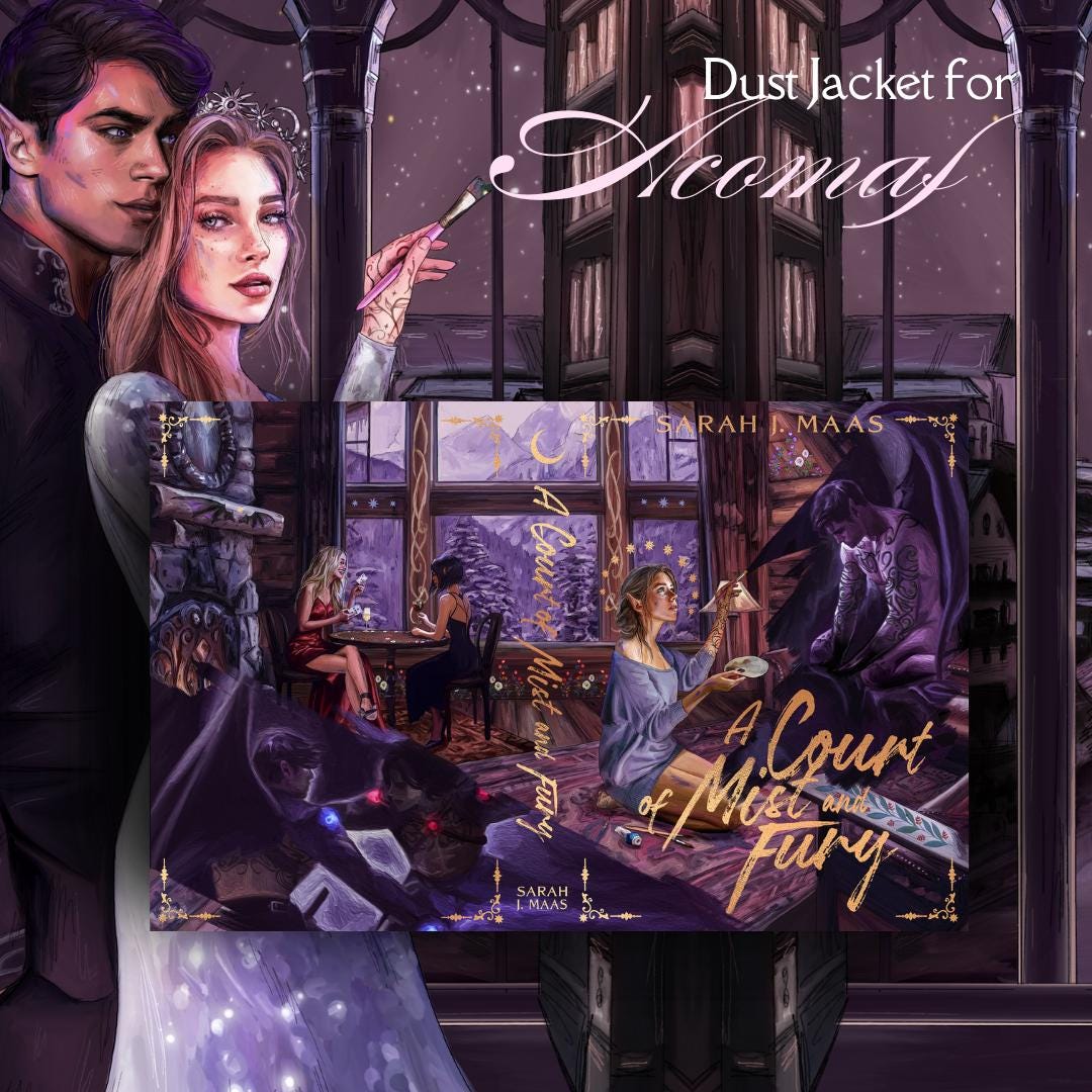 Rainbow ACOTAR Special Edition Book Box Set - Bundle #1 (No Overlays)