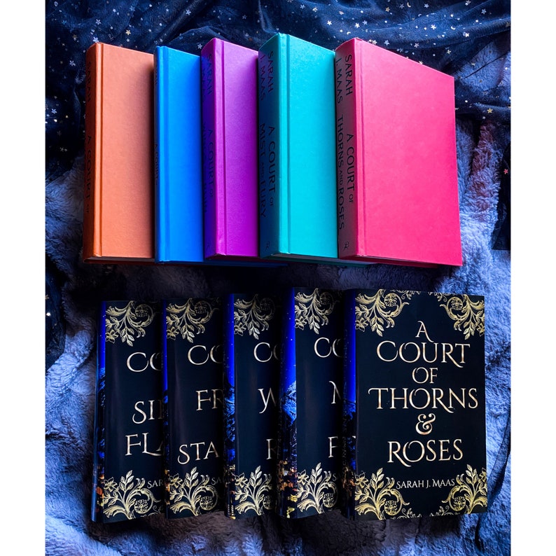 ACOTAR Velaris Special Edition Bücher Set Ein Reich der Dornen und Rosen, ACOTAR Books, ACOTAR Merch Offiziell Lizensiert von Sarah J. Maas Bild 7