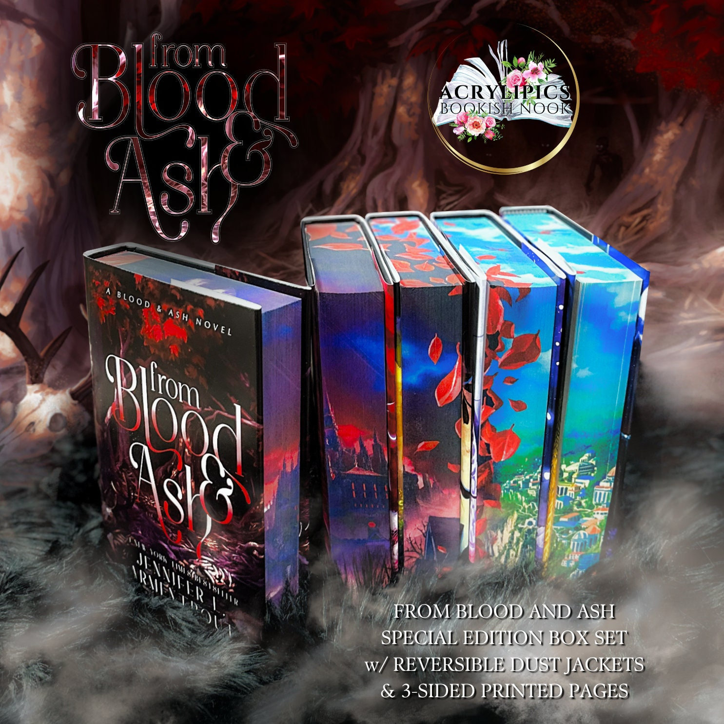 From Blood and Ash Special Edition Bücher Set FBAA, Booktok 