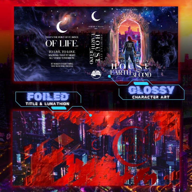 Crescent City Series by Sarah J. Maas - Special Edition Set image 15