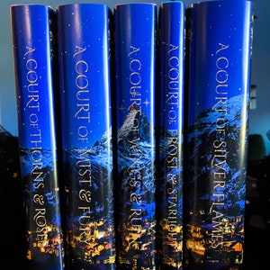 ACOTAR Velaris Special Edition Book Set A Court of Thorns and Roses, ACOTAR Books, ACOTAR Merch Officially Licensed by Sarah J. Maas image 5