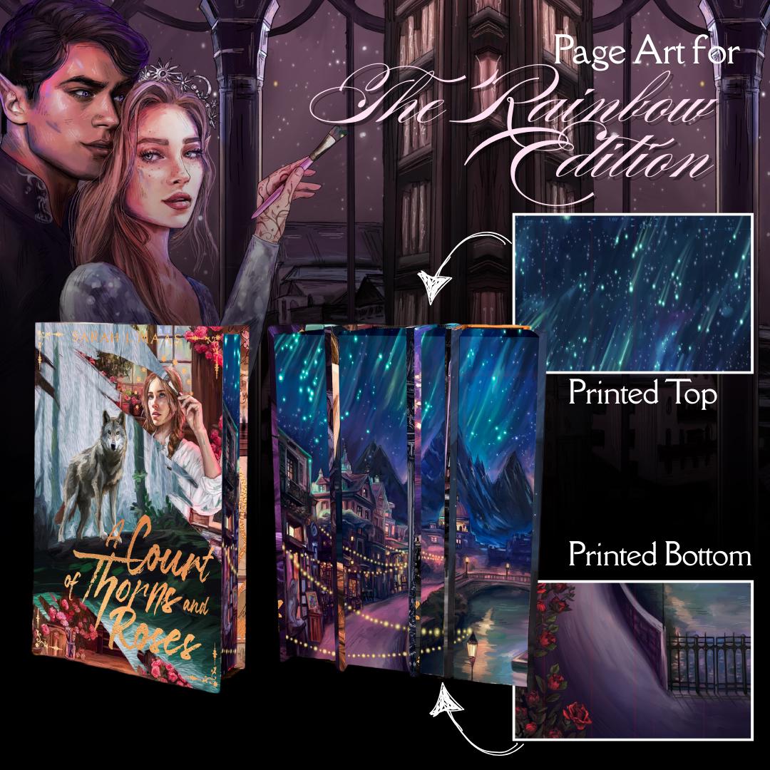 Rainbow ACOTAR Special Edition Book Box Set - Bundle #1 (No Overlays)