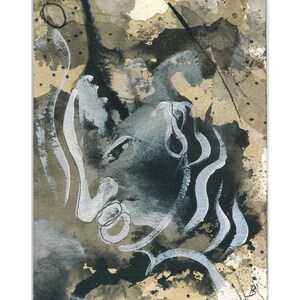 Retrato de parede, pequena peça única - imagem original da série "O surgimento repentino" - ofertas para compra online em Holger Barghorn, loja virtual