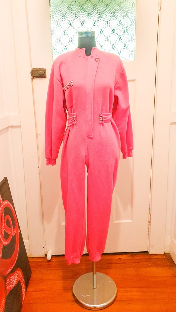 Vintage 1980's Hot Pink Teen Winter Ski / Sportswe