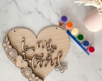 Valentine’s Day DIY Kid’s Paint Kit