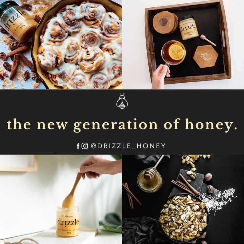 Drizzle Superfood Honey Box Set Chef Curated, Superfood Products, Health Conscious, Anti-Inflammatory, Sustainable Product image 10