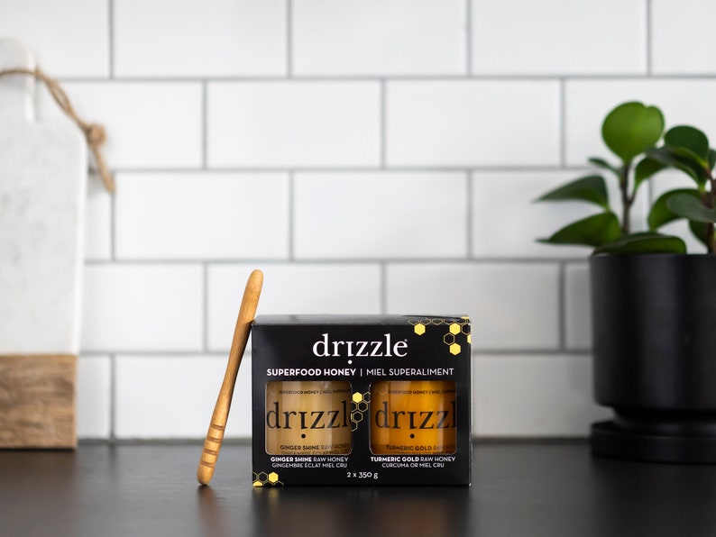 Drizzle Superfood Honey Box Set Chef Curated, Superfood Products, Health Conscious, Anti-Inflammatory, Sustainable Product image 1