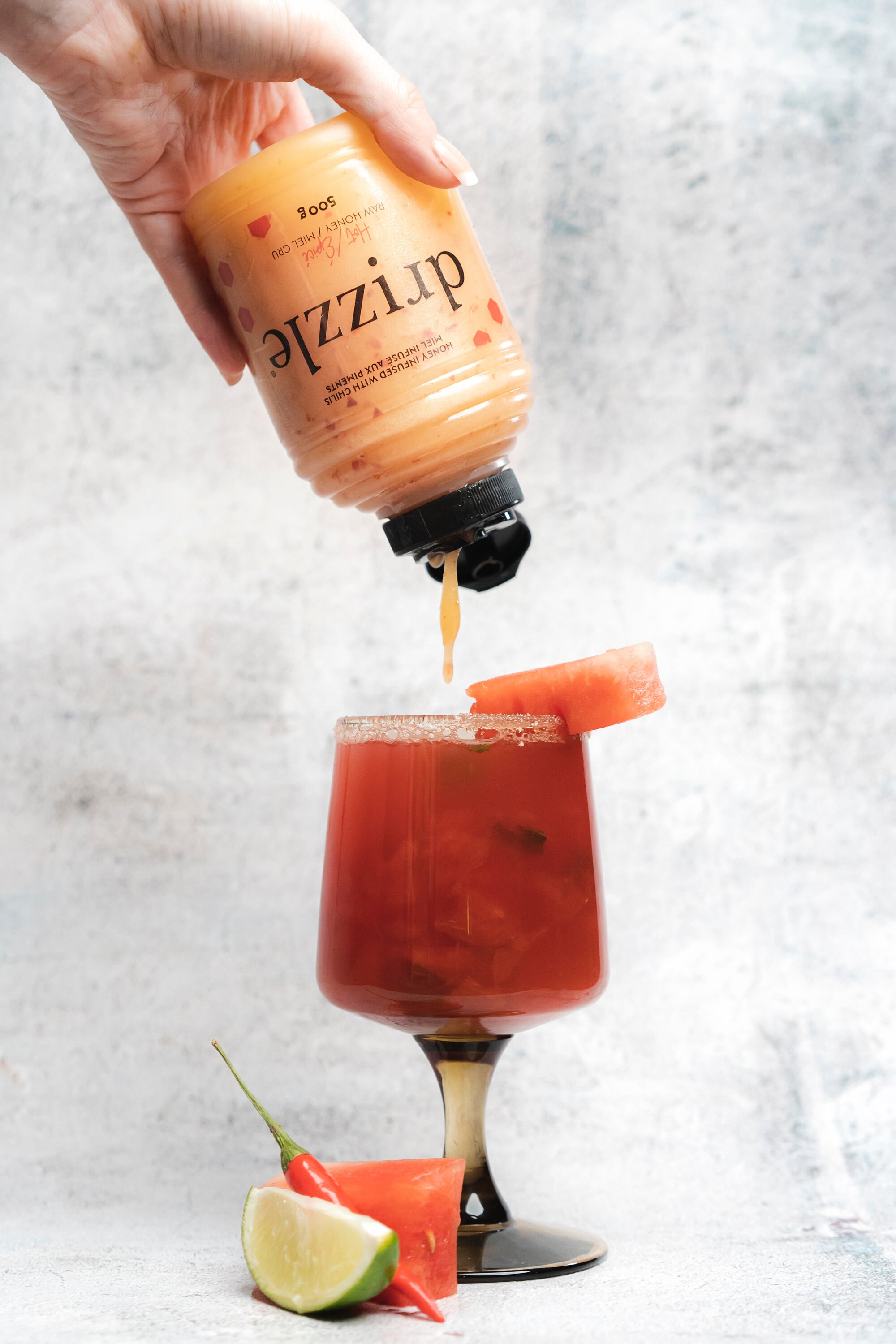 Drizzle Hot Honey Chili Pepper Spicy Honey Father's Day Etsy UK