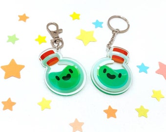 Potion Bottle Charm - Double-Sided Acrylic Keychain