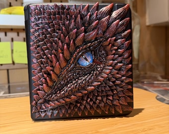 Met de hand gevormde 3D Dragon Kobo Libra 2 / Kobo Libra-kleurenbehuizing
