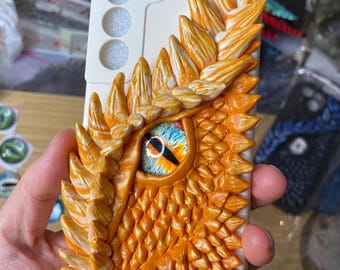 3D-hoesje Dragon Eye Samsung S22: handgemaakte polymeerklei Fantasy Art