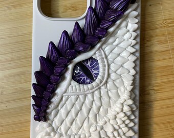 3D Dragon Eye-hoesje voor iPhone 13/14/15 Pro Max of 15 Plus