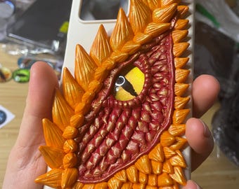 3D Dragon Eye-telefoonhoesje voor Xiaomi Redmi Note 12 pro 5G