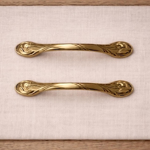 Amerock BP1351-074 5-1 / 4 "Vintage Messing Schrankgriff