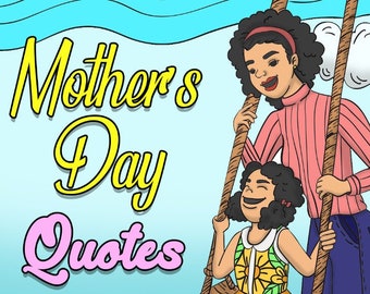 27 COLORING PAGES Mother's Day Quotes Adult Coloring Book ; Meditation; Happiness; Self Care; Quotes; Relax; Mental Health; Self Help; Mom