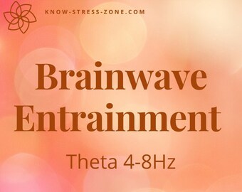 Brainwave Entrainment: THETA Relaxation; 10X 1-Hour Sessions (10 hours total); Binaural Beats; Subconscious mind; Digital download MP3s