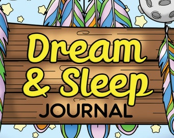 21 COLORING PAGES Dream and Sleep Journal Adult Coloring Book ; Self Care; Self Help; Mental Health; Printable pdf; POD