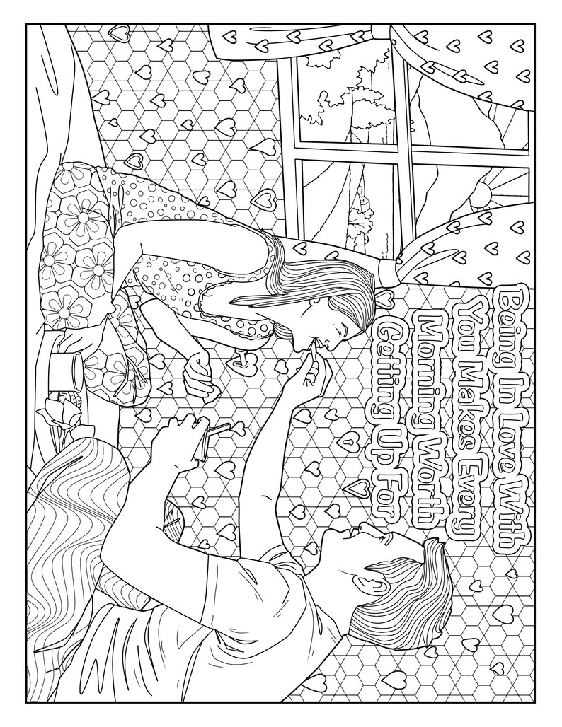 Download 30 Color of LOVE COLORING Pages Quotes Meditation ...