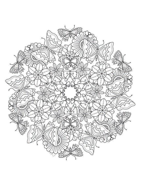 Mandala Coloring Book for Adults: Coloring Pages For Meditation And Happiness. Great Gift for Christmas and Other Occasion. (Activity Coloring Book) [Book]