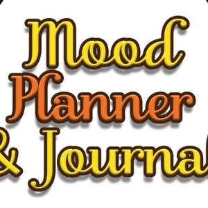 31 COLORING PAGES Mood Planner and Journal Adult Coloring Book ; Self Care; Self Help; Mental Health; Printable pdf; POD