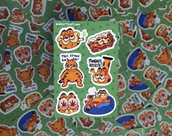 Dooberfield matte vinyl stickers
