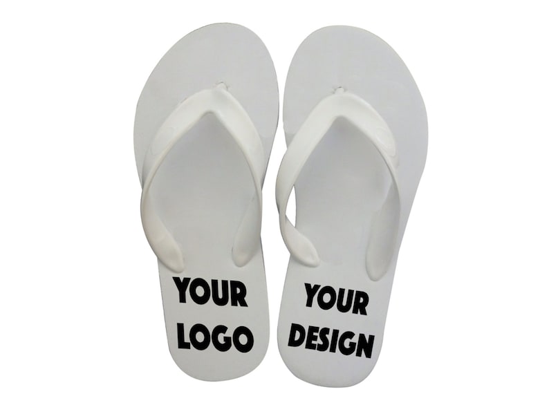 40 Pairs Personalized Flip Flops For Party Guests Wedding Etsy