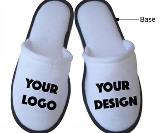 Personalized Slippers for Party Guests - Wedding, Sweet 16, Anniversary. BULK