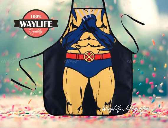 Marvel Be The Character Captain America Superhero Creative Funny Cooking Apron