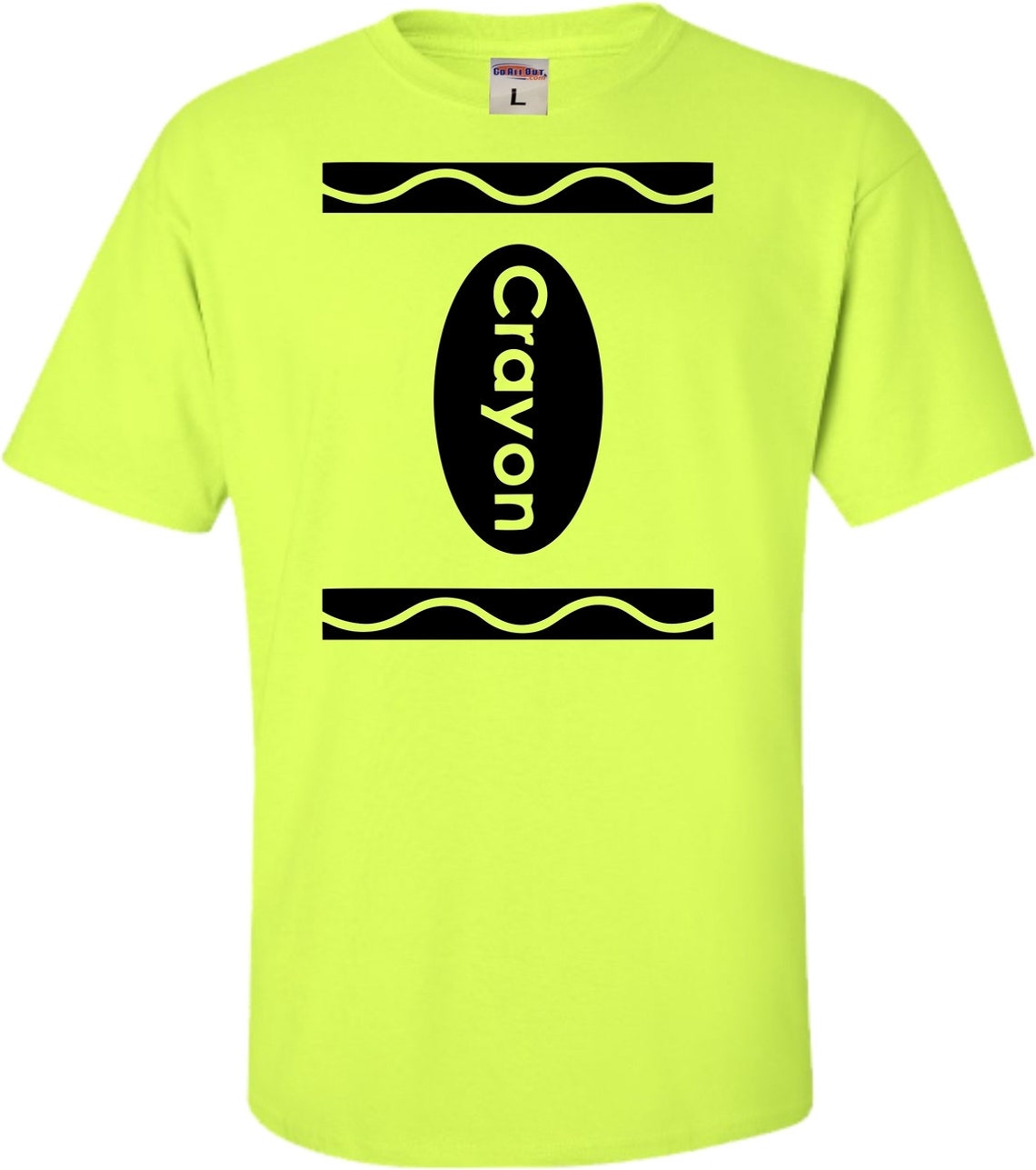 Adult Crayon Costume TShirt Etsy