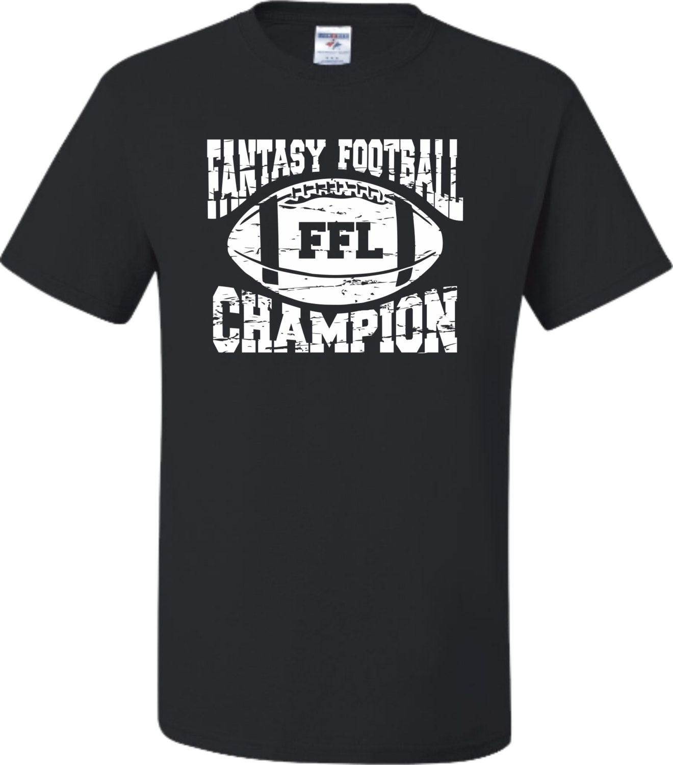 Adult World's Fantasy Football Champion FFL Champion T-shirt