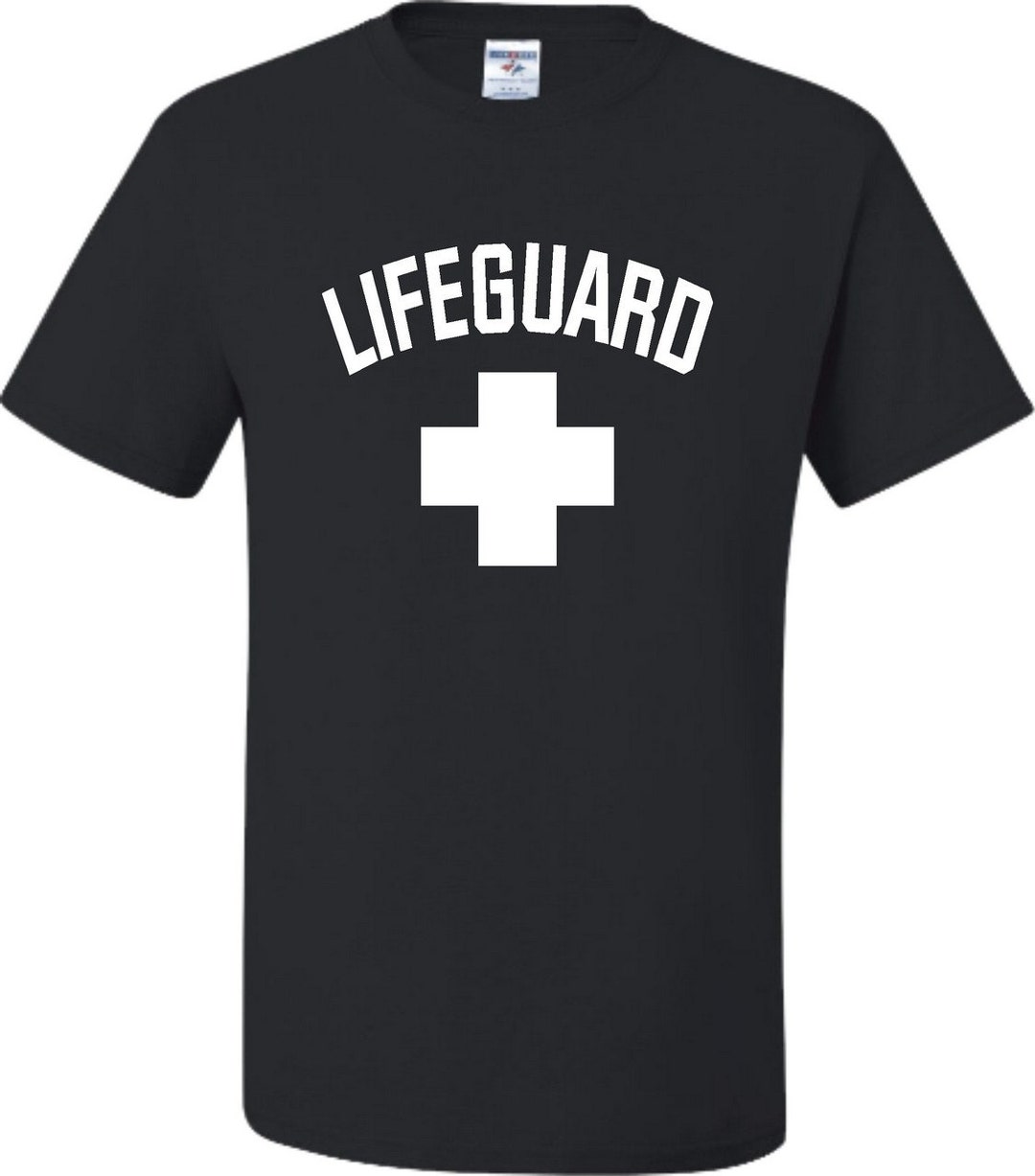 Adult Lifeguard T-shirt - Etsy