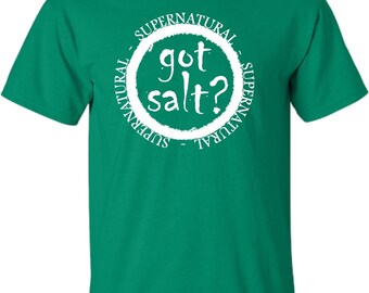 Adult Got Salt? Supernatural T-shirt - Etsy