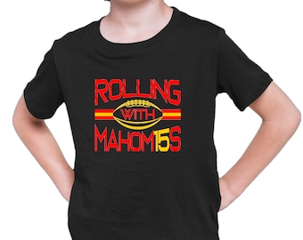 Youth Rolling With Mahom15s Kansas City Pride T-Shirt