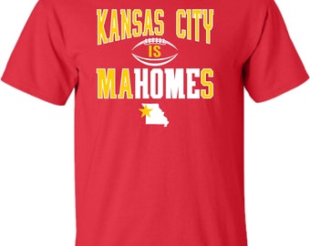 Adult Kansas City is Mahomes Football T-Shirt
