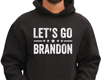 Adult Classy Let's Go Brandon Hoodie Hooded Sweatshirt