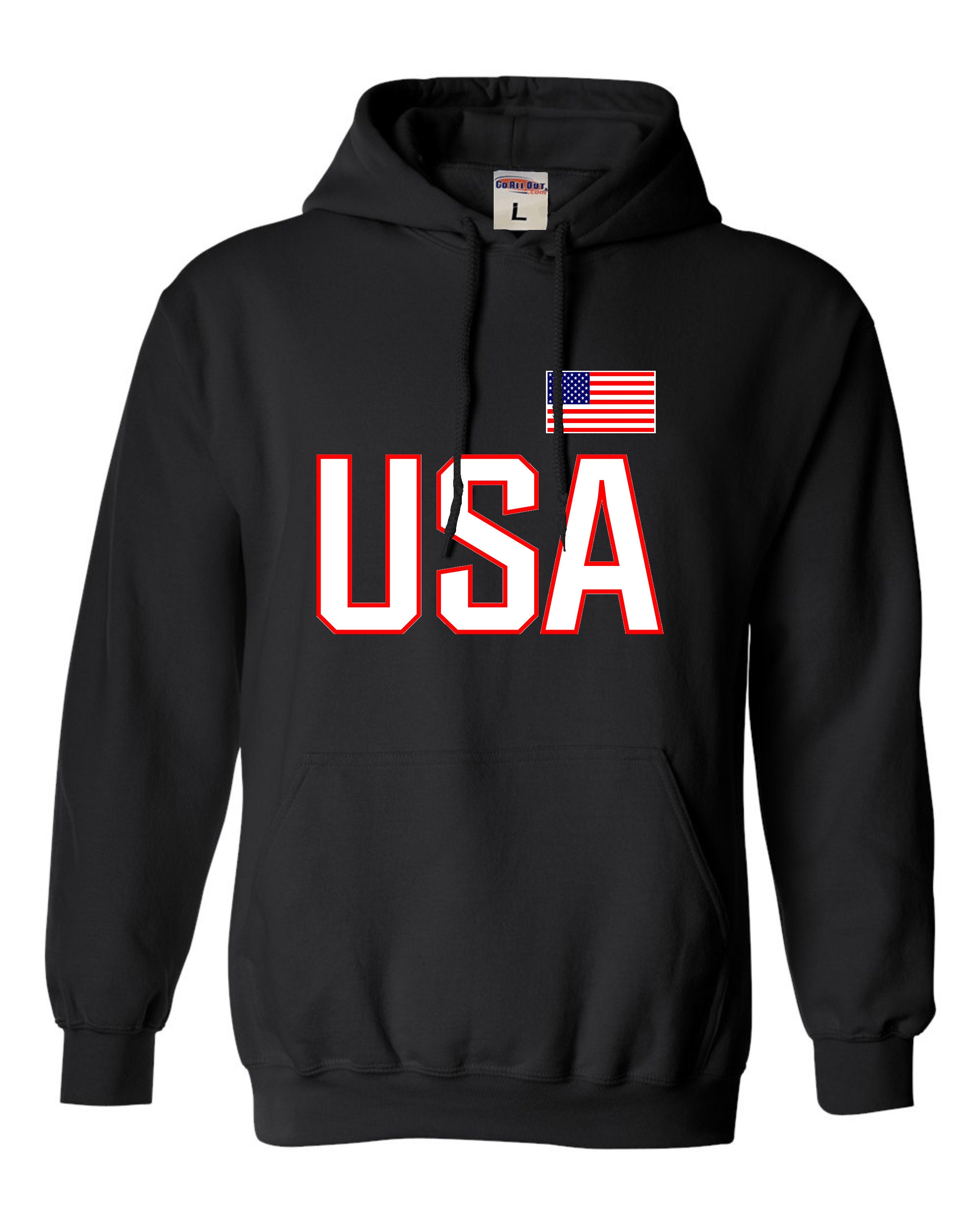 Adult USA National Pride Hoodie Hooded Sweatshirt - Etsy