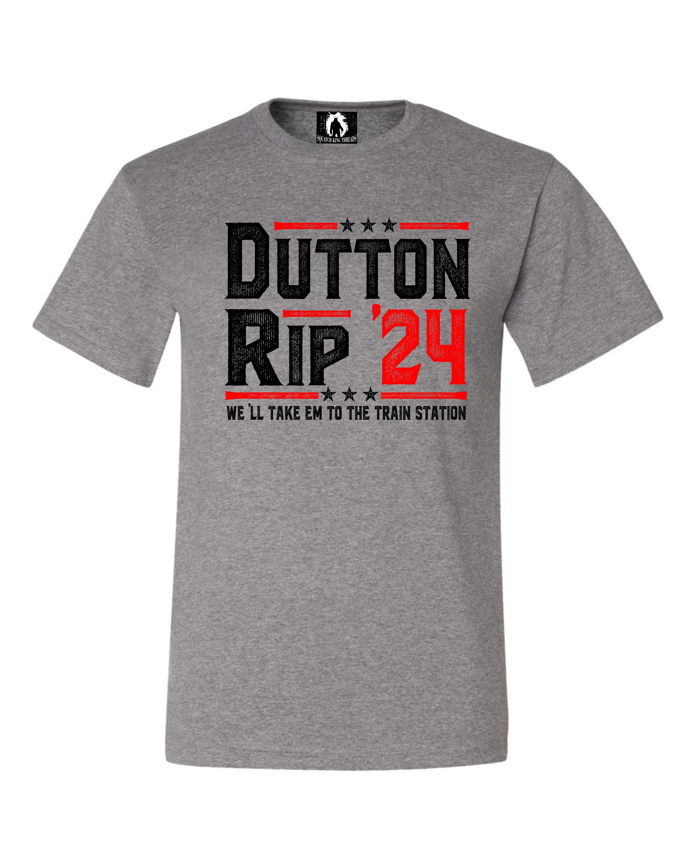 Adult Dutton Rip 2024 Take Em to the Train Station T-shirt - Etsy