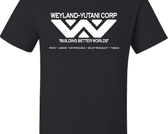 Adult Weyland Yutani Corporation Alien Company Science Fiction T-Shirt