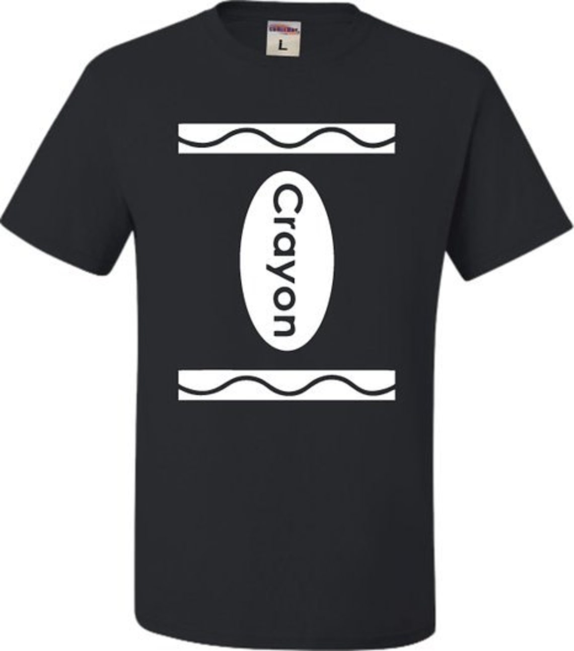 Adult Crayon Costume TShirt Etsy