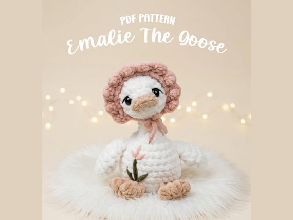 Emalie The Goose Crochet Pattern | PDF | Amigurumi Pattern