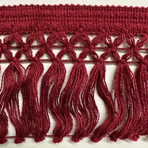 Chainette Trellis Tassel Fringe 4&quot; - 3 Yards!
