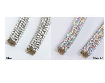 6MM Rhinestone Cord Rope Trim - 10 Continuous Yards!