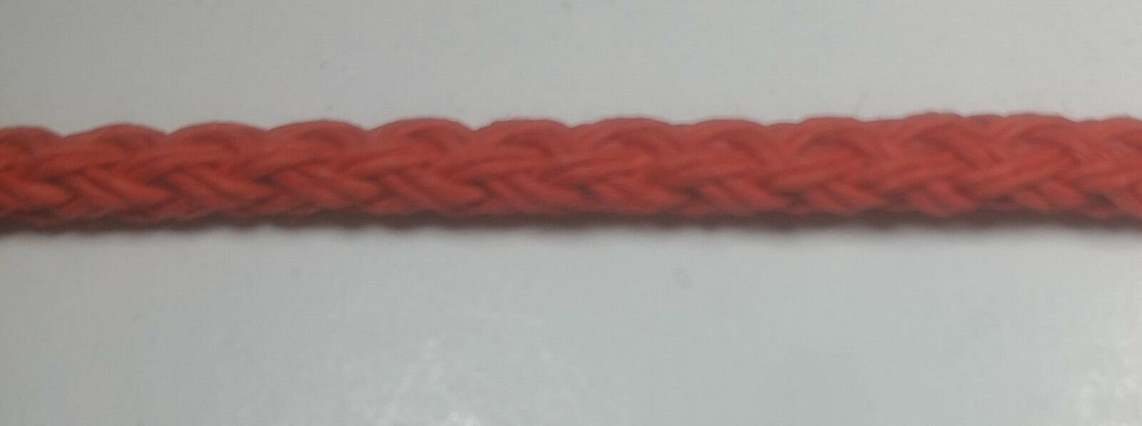 Plastic Braided Tubular Drawstring Cord 1/4