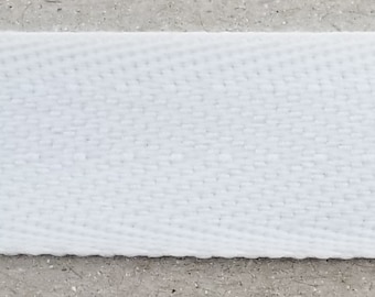 Polyester Twill Tape 3/4" - 36 Continuous Yards - Made in USA!