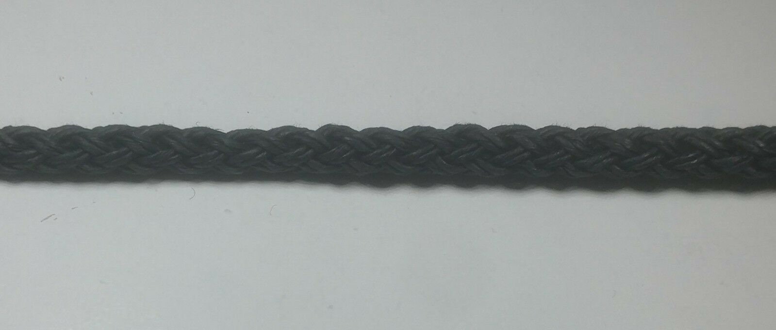 Plastic Braided Tubular Drawstring Cord 1/4