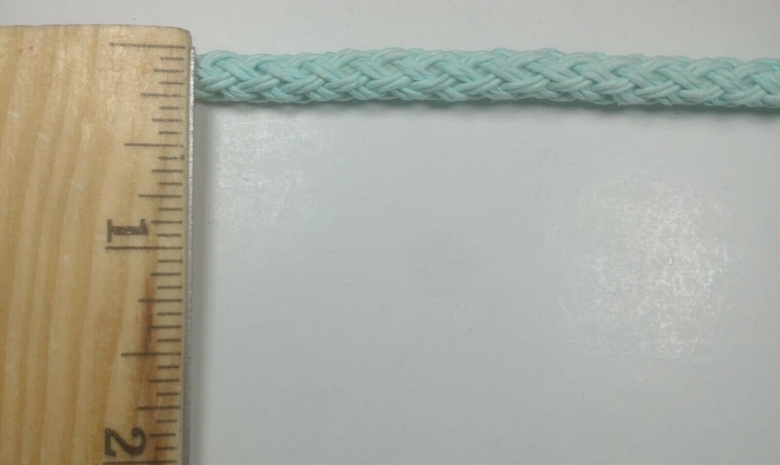 Plastic Braided Tubular Drawstring Cord 1/4