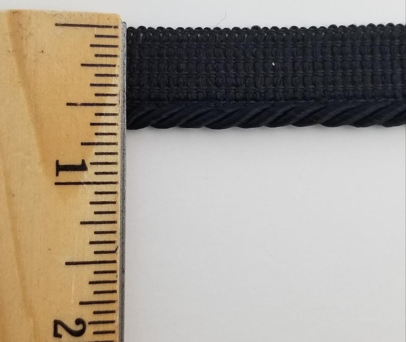 Twist Cord mit Lippenpaspelbesatz - 4 Meter - Viele Farben erhältlich! Bild 5