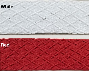 Designer flätad gimpkant - 5 kontinuerliga yards 1-3/8" - Många färger! Tillverkad i USA