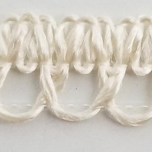 Rifinitura in pizzo di Cluny ad anello 3/8" - 15 iarde - MADE IN USA!